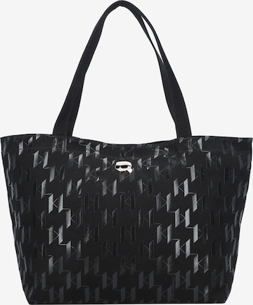 Karl Lagerfeld Shopper 'Ikoni2.0' in Black: front