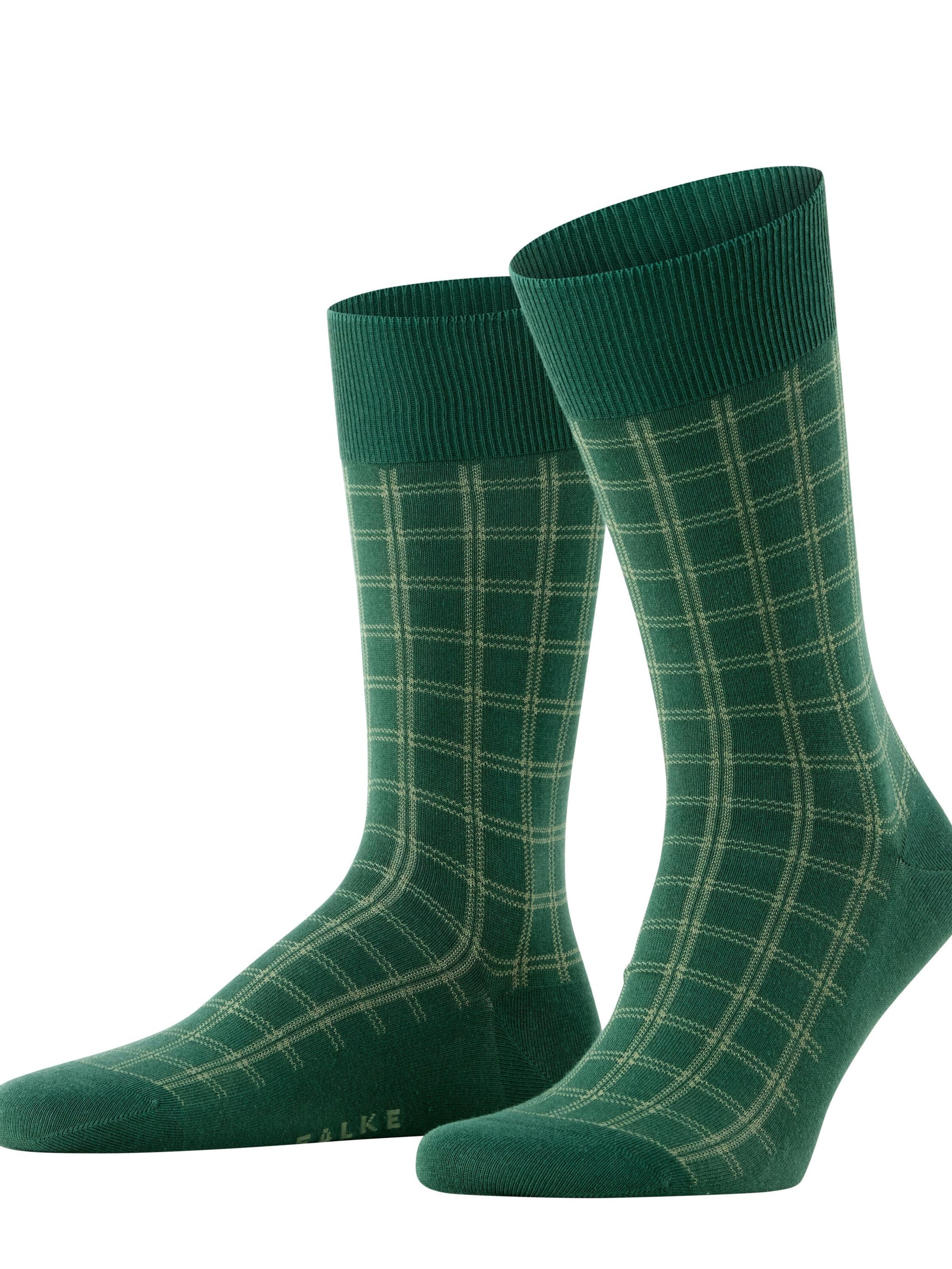 FALKE Socken 'Modern Tailor' in Grün: Vorderseite