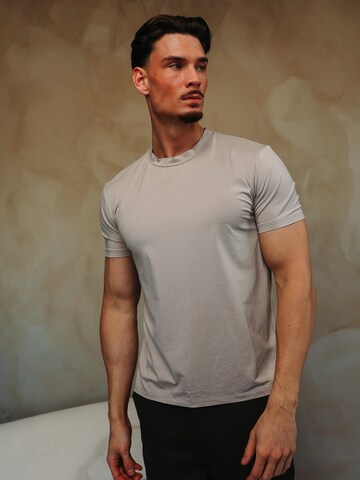 Richesse Shirt 'SHINY ESSENTIAL SHIRT BEIGE' in Beige