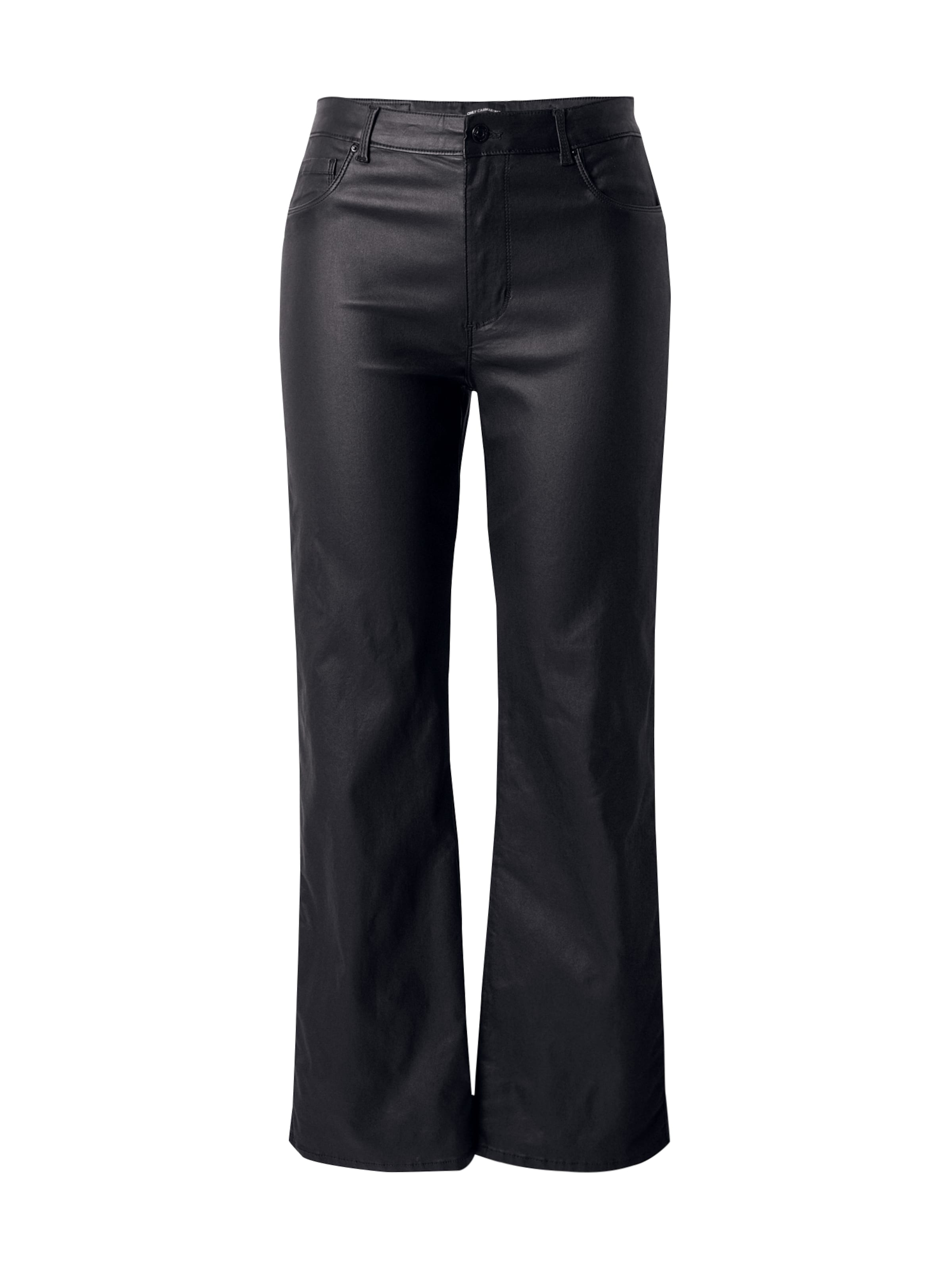 ONLY Carmakoma Normální Džíny 'CARAUGUSTA' – černá: přední strana