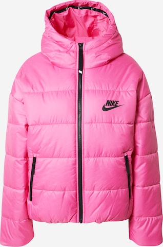 Nike Sportswear Зимно яке в розово: отпред