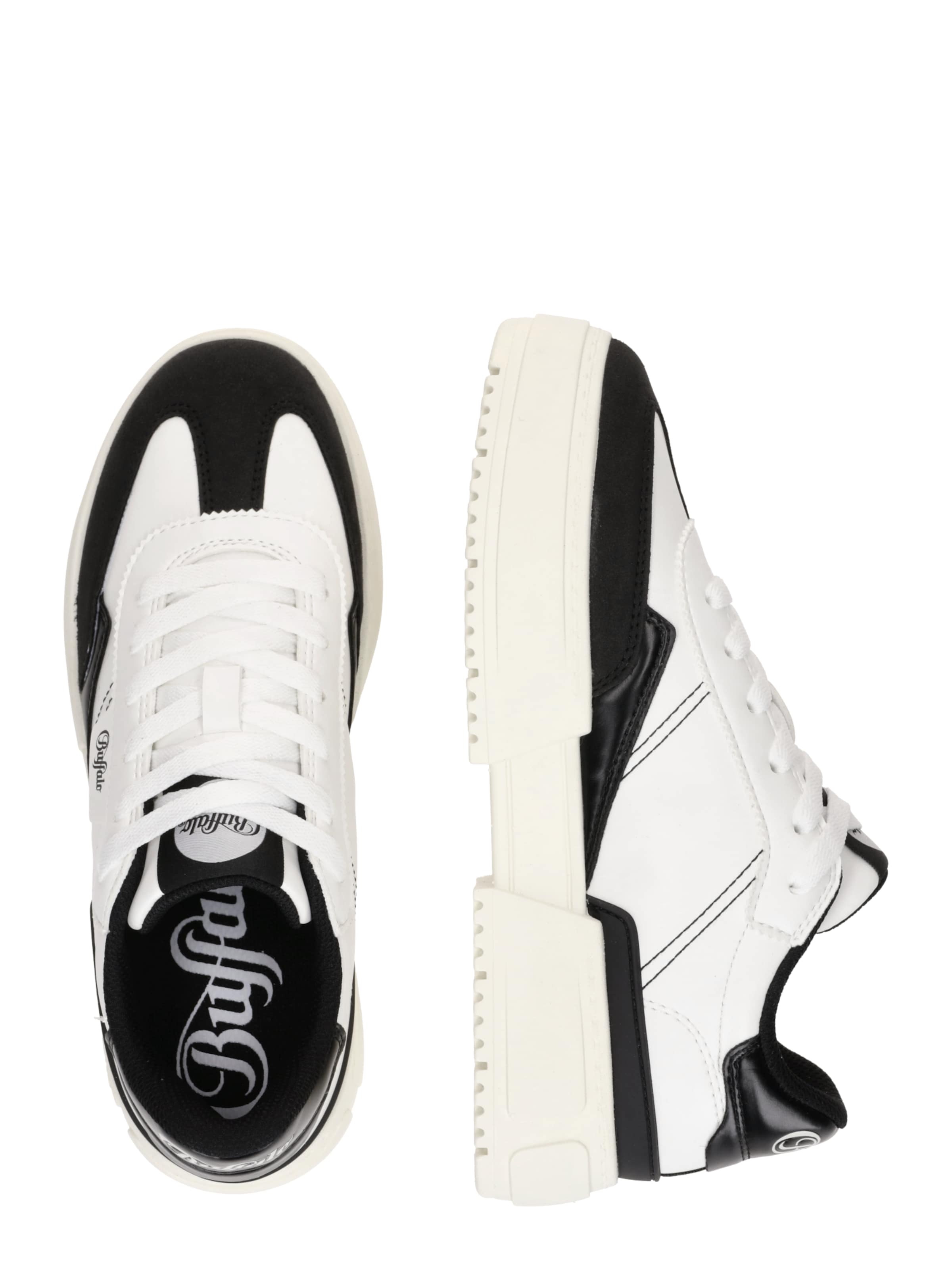 BUFFALO Σνίκερ χαμηλό σε λευκό