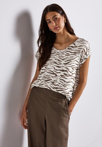 STREET ONE Bluse in Weiß: Vorderseite