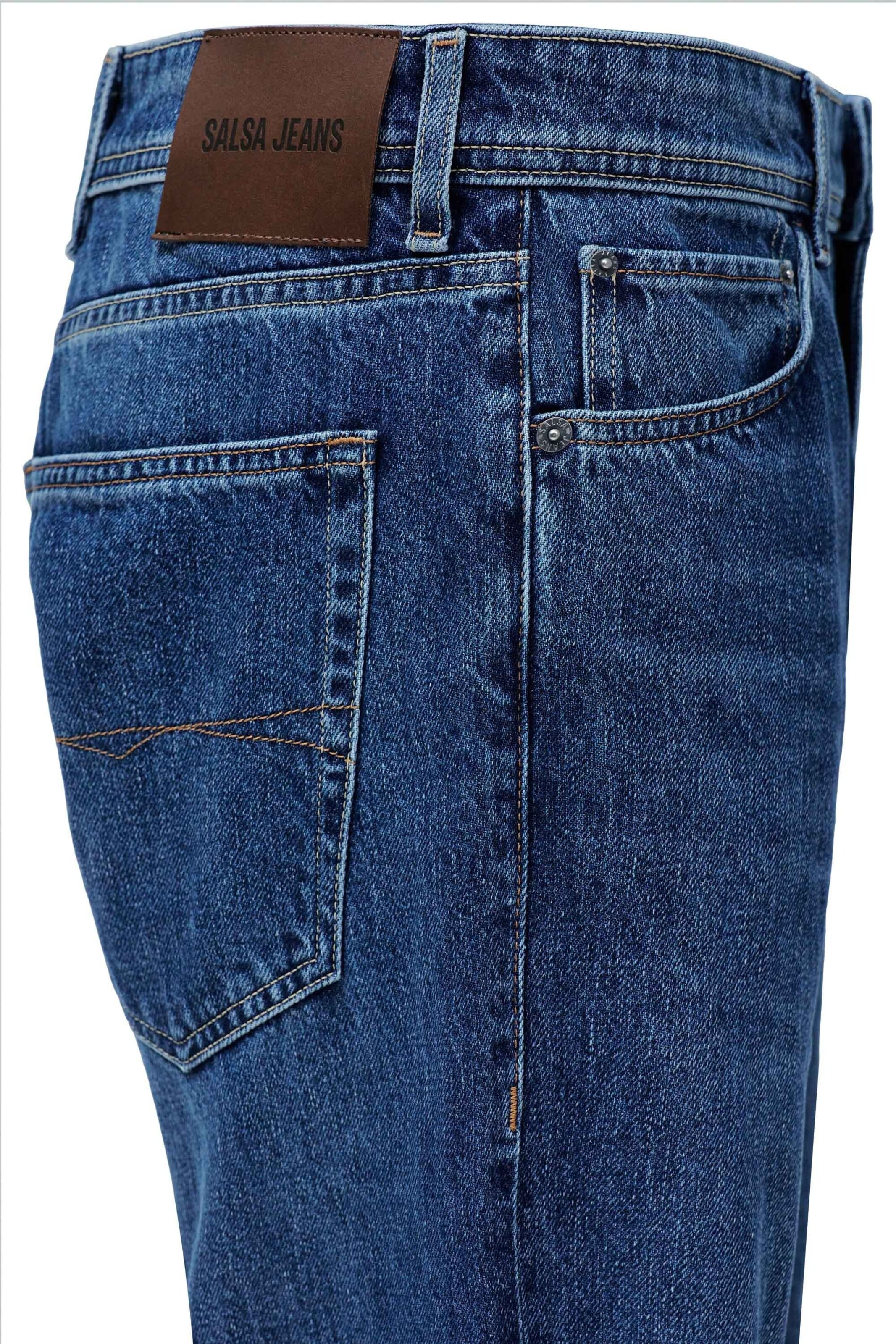 Salsa Jeans Regular Jeans in Blauw