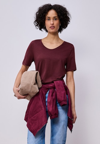 STREET ONE Shirt in Red: front