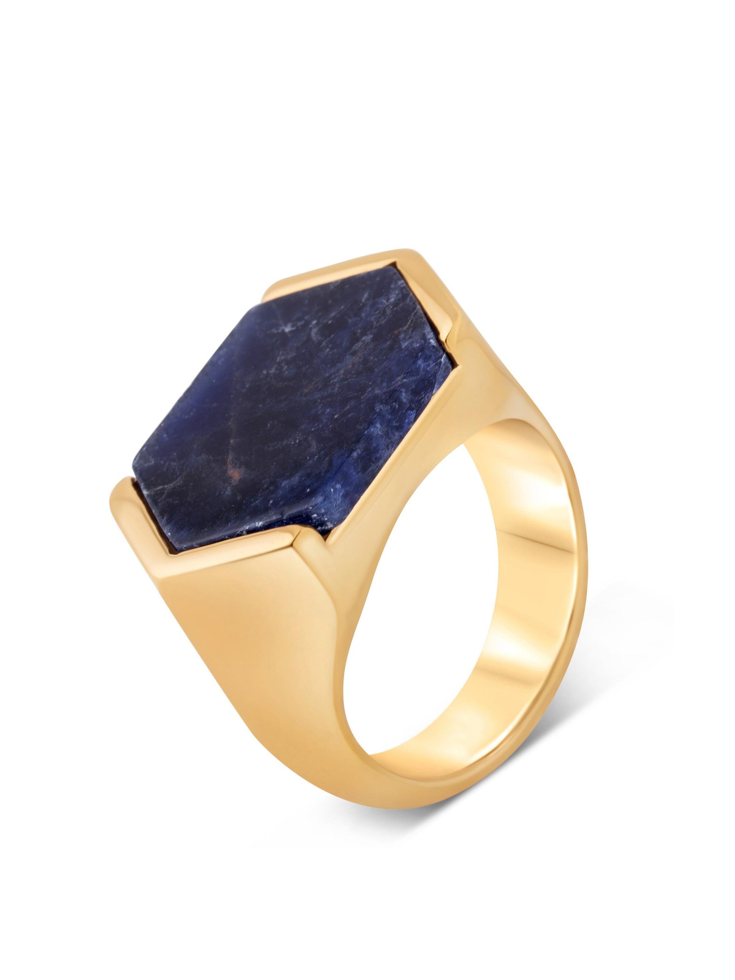 Akitsune Ring 'Abyss'‌‌‌‌‌‌‌‌‌ in Blau