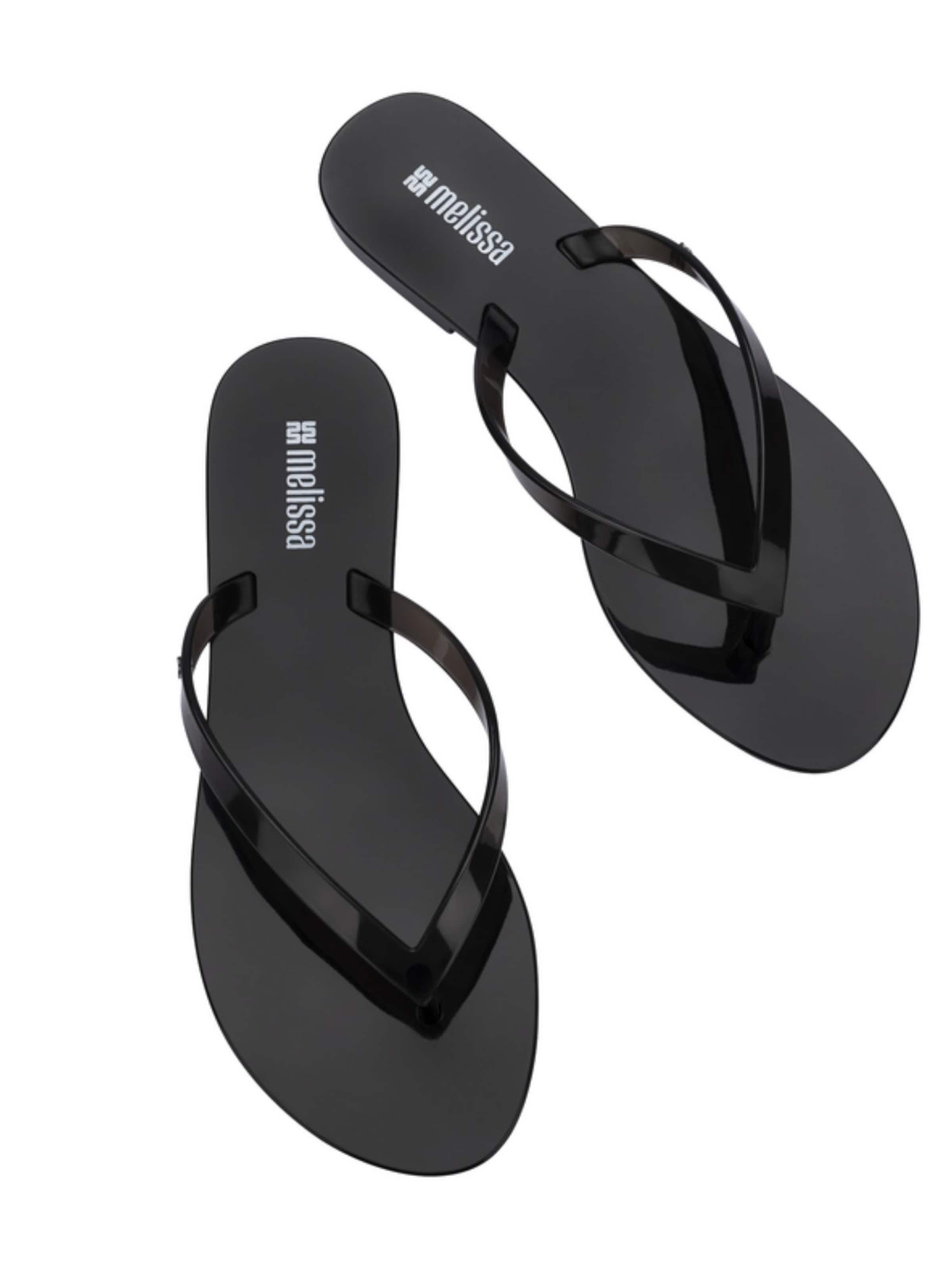 MELISSA T-Bar Sandals 'Harmonic Jelly' in Black