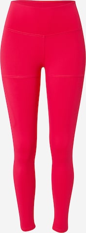 NEBBIA Skinny Sports trousers in Pink: front