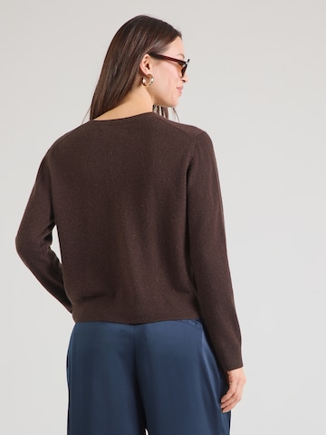 Geacă tricotată 'Boston' de la Samsøe Samsøe pe maro