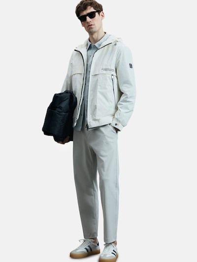 Lufian Veste mi-saison 'King' en blanc, Vue avec produit