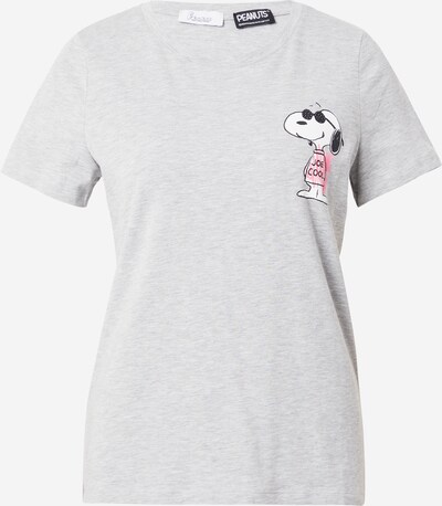 PRINCESS GOES HOLLYWOOD Shirts i grå-meleret / sort / offwhite, Produktvisning