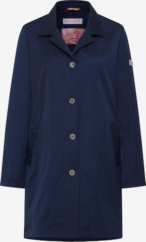 Frieda & Freddies NY Between-Seasons Coat 'Scarlett Neo' in Blue: front