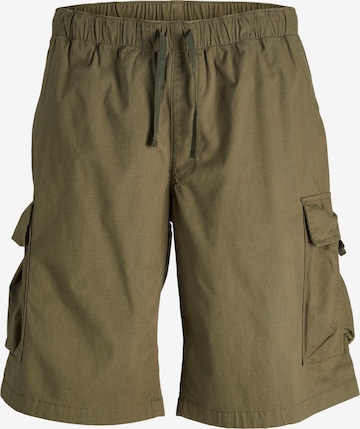 Pantaloni cu buzunare 'ZAYN' de la JACK & JONES pe verde: față
