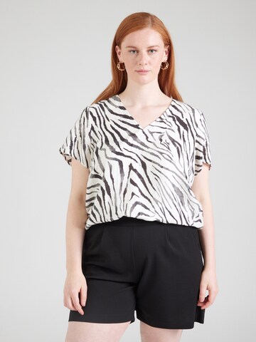 Camicia da donna 'VMCDORA' di Vero Moda Curve in bianco: frontale
