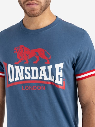 LONSDALE Majica 'Kergord' | modra barva