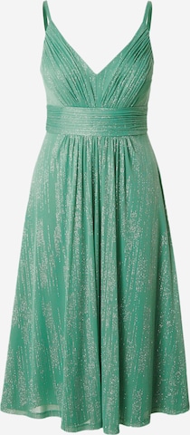 Robe de cocktail VM Vera Mont en vert : devant