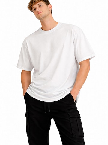 A Question Of (AQO) Shirt 'Ozzy Tee Acid' in White: front