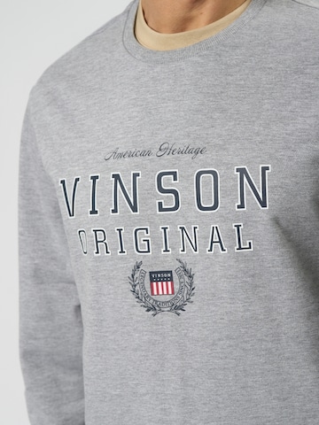VINSON Trui 'Randy' in Grijs