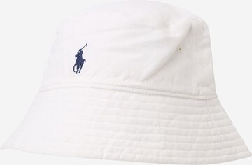 Polo Ralph Lauren Müts, värv valge: eest vaates