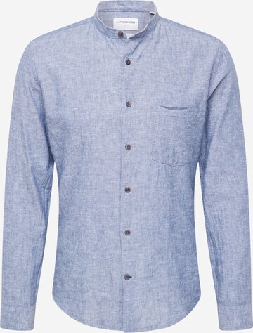 Lindbergh Slim fit Overhemd in Blauw: voorkant