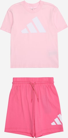 ADIDAS SPORTSWEAR Тренировочный костюм в Ярко-розовый: спереди