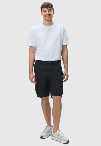 Ragwear Свободный крой Брюки-карго 'Merly' в Черный: спереди