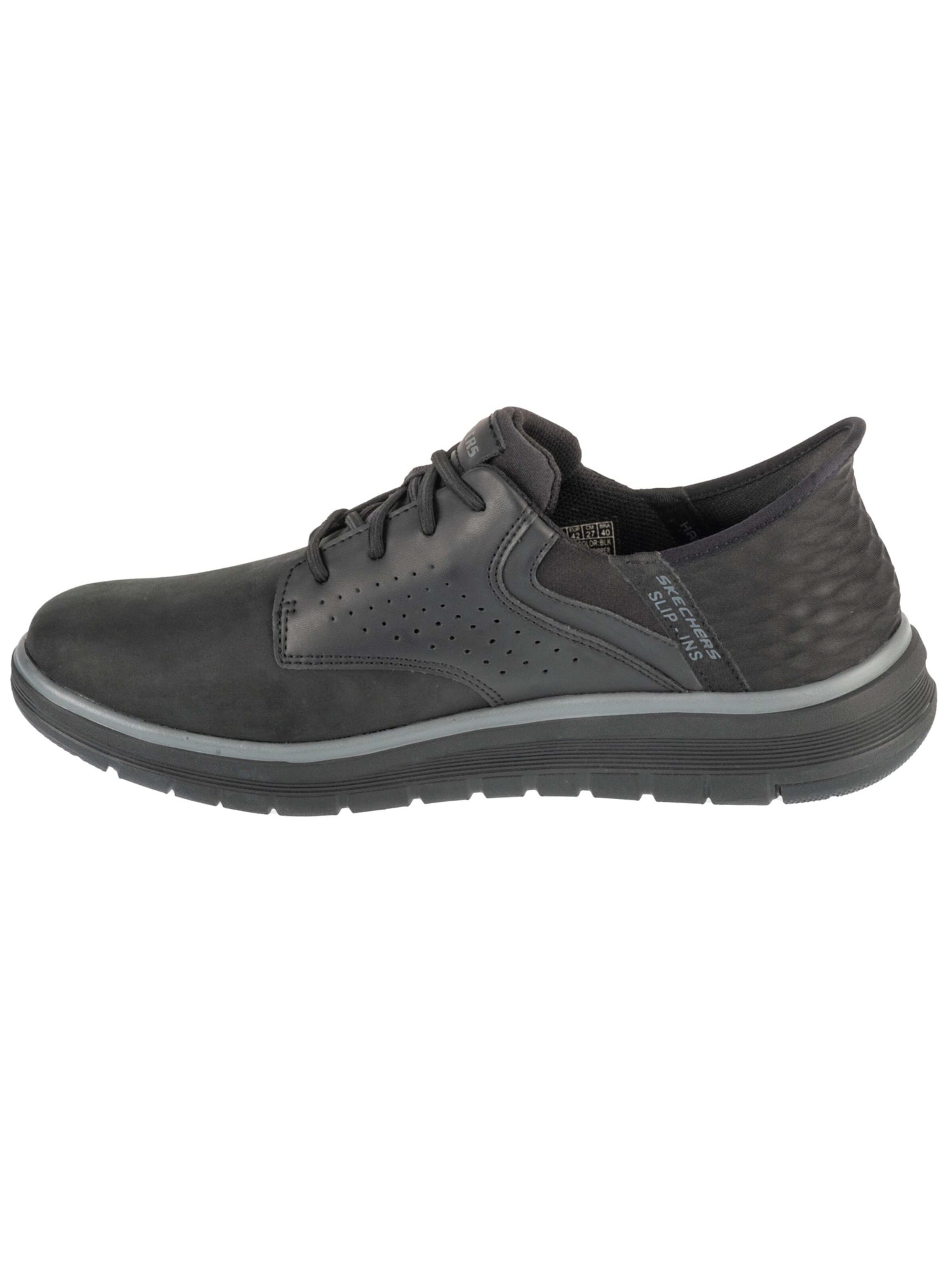 SKECHERS Slip-ons 'Skechers Slip-Ins: Orell - Yates' in Zwart: voorkant