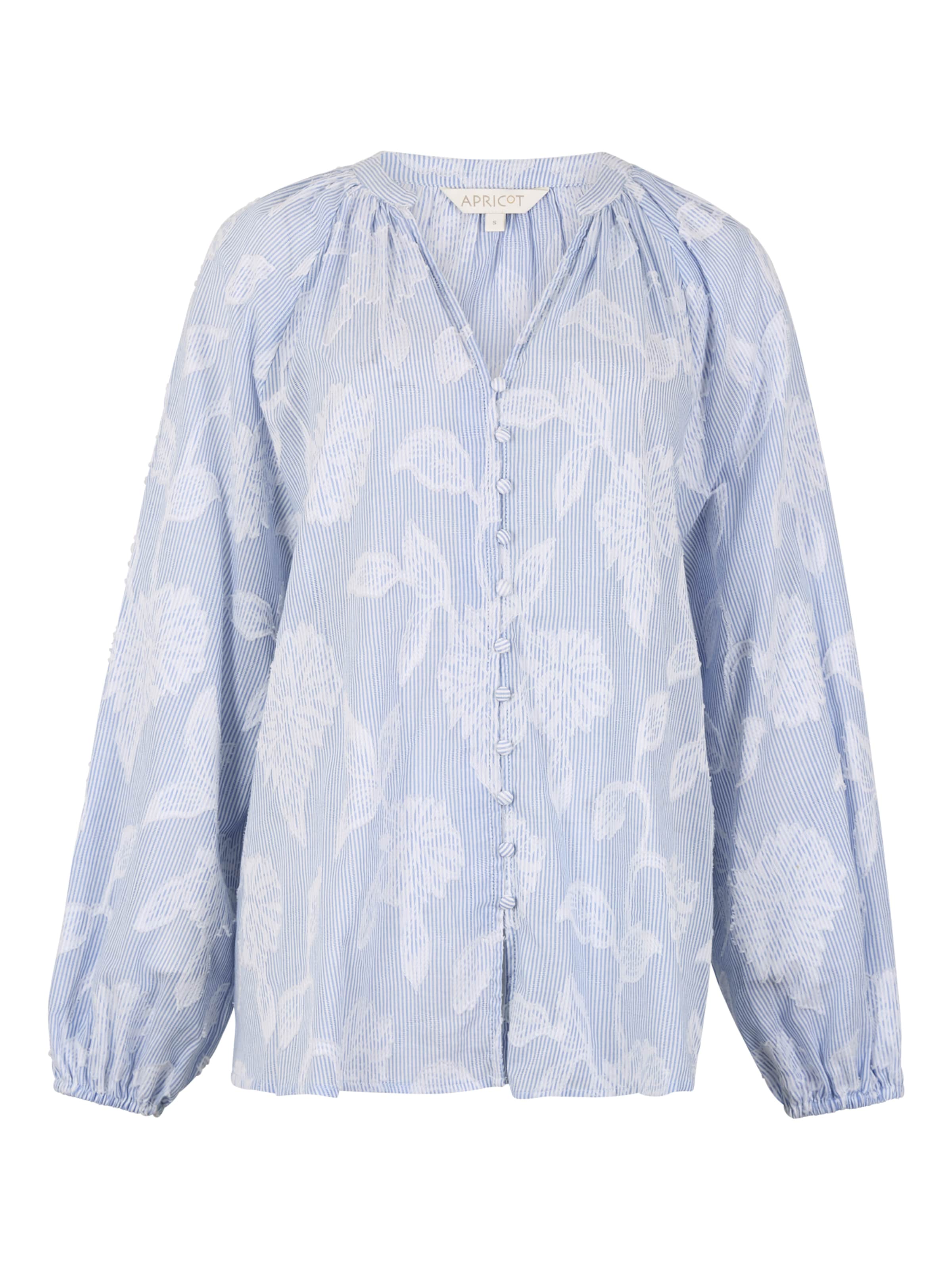 Chemisier ' ' Apricot en bleu : devant