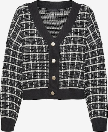 VERO MODA Neuletakki 'VMKIA' värissä musta: etupuoli