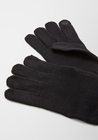 s.Oliver Full Finger Gloves in Black