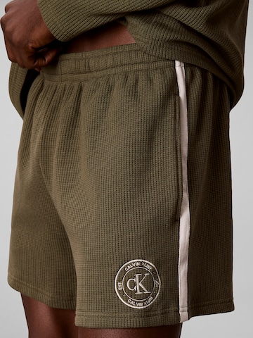 Calvin Klein Pyjama in Grün