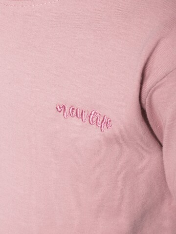 T-Shirt New Life en rose