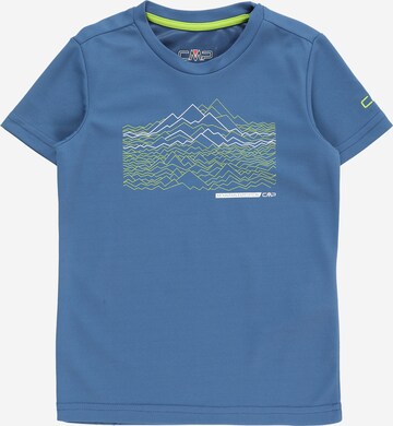 CMP Performance Shirt in Blue: front