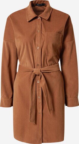 Sublevel Skjortklänning i brun: framsida