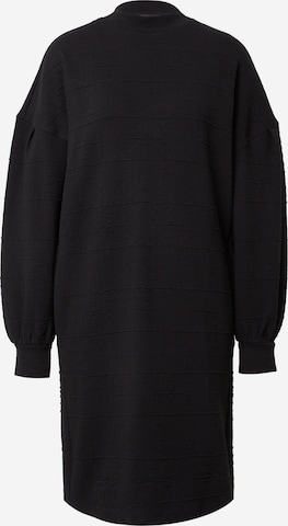 TAIFUN Šaty – černá: přední strana