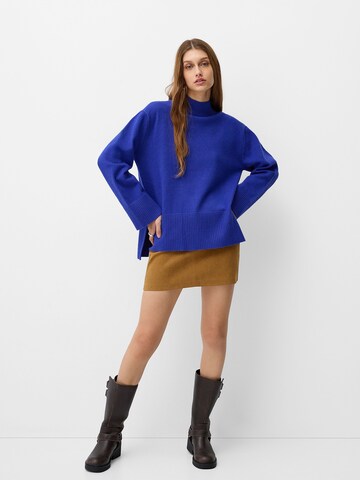 Bershka Sweater in Blue