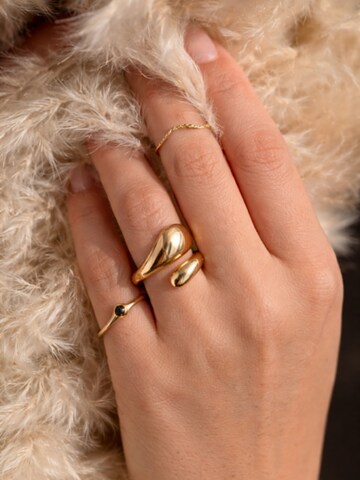 Pure Schmuck Ring 'Moon'‌‌‌‌‌‌‌‌‌ in Gold