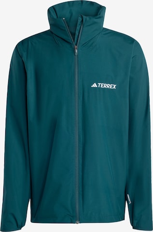 ADIDAS TERREX Outdoor jacket 'Essentials' in Green: front