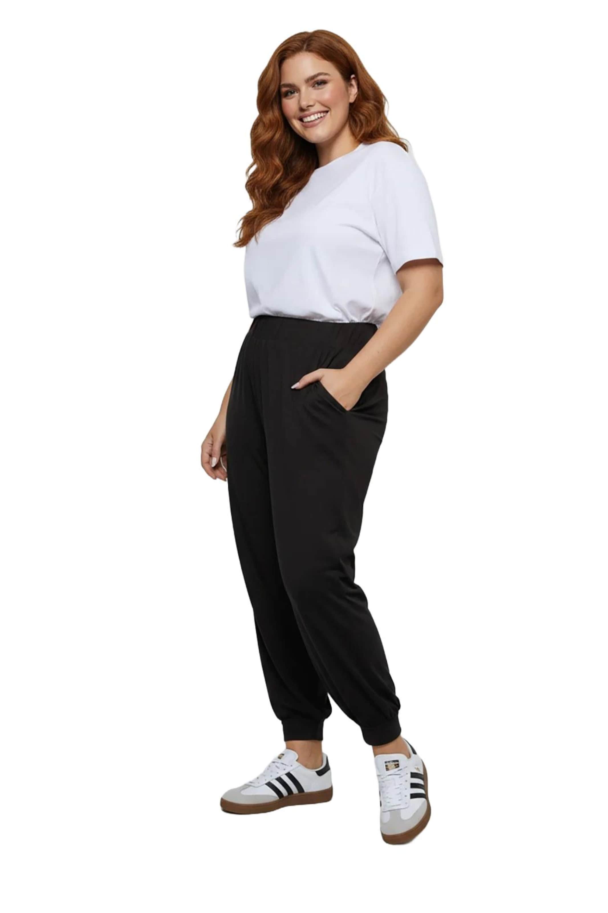 Shape Of You Vat Broek in Zwart