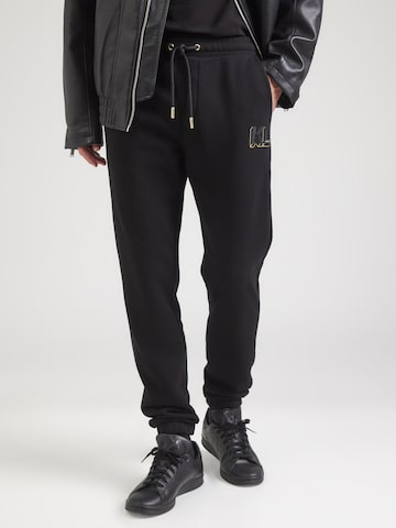 Karl Lagerfeld Tapered Hose in Schwarz: Vorderseite