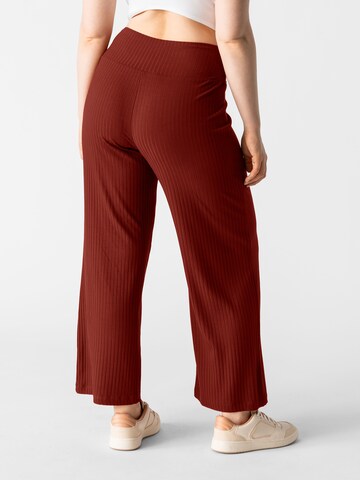 Loosefit Pantalon 'Romy' Les Lunes en rouge