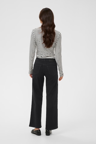 Wide Leg Jean 'Andrea' Kaffe en noir
