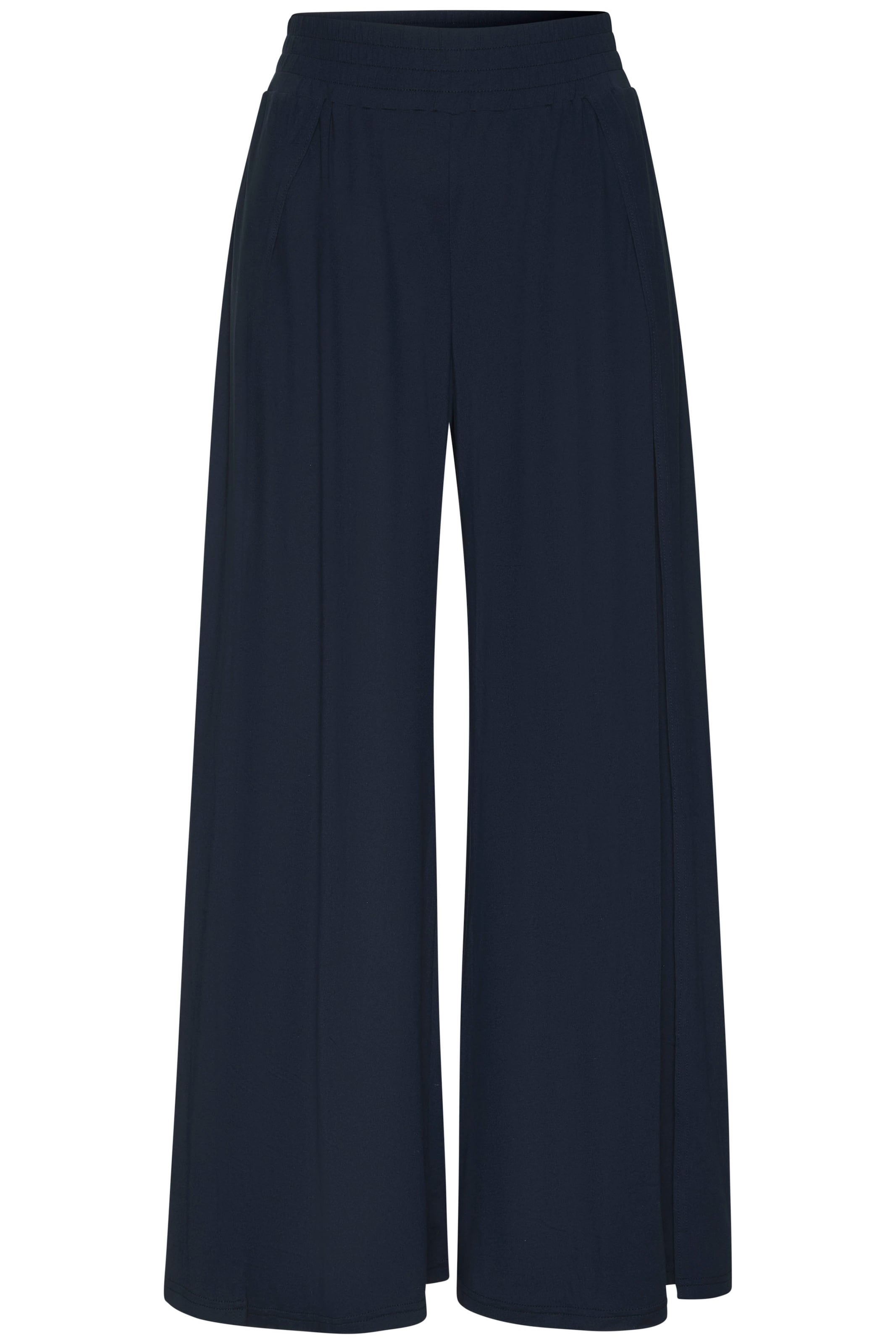 LASCANA Wide Leg Hose in Blau: Vorderseite