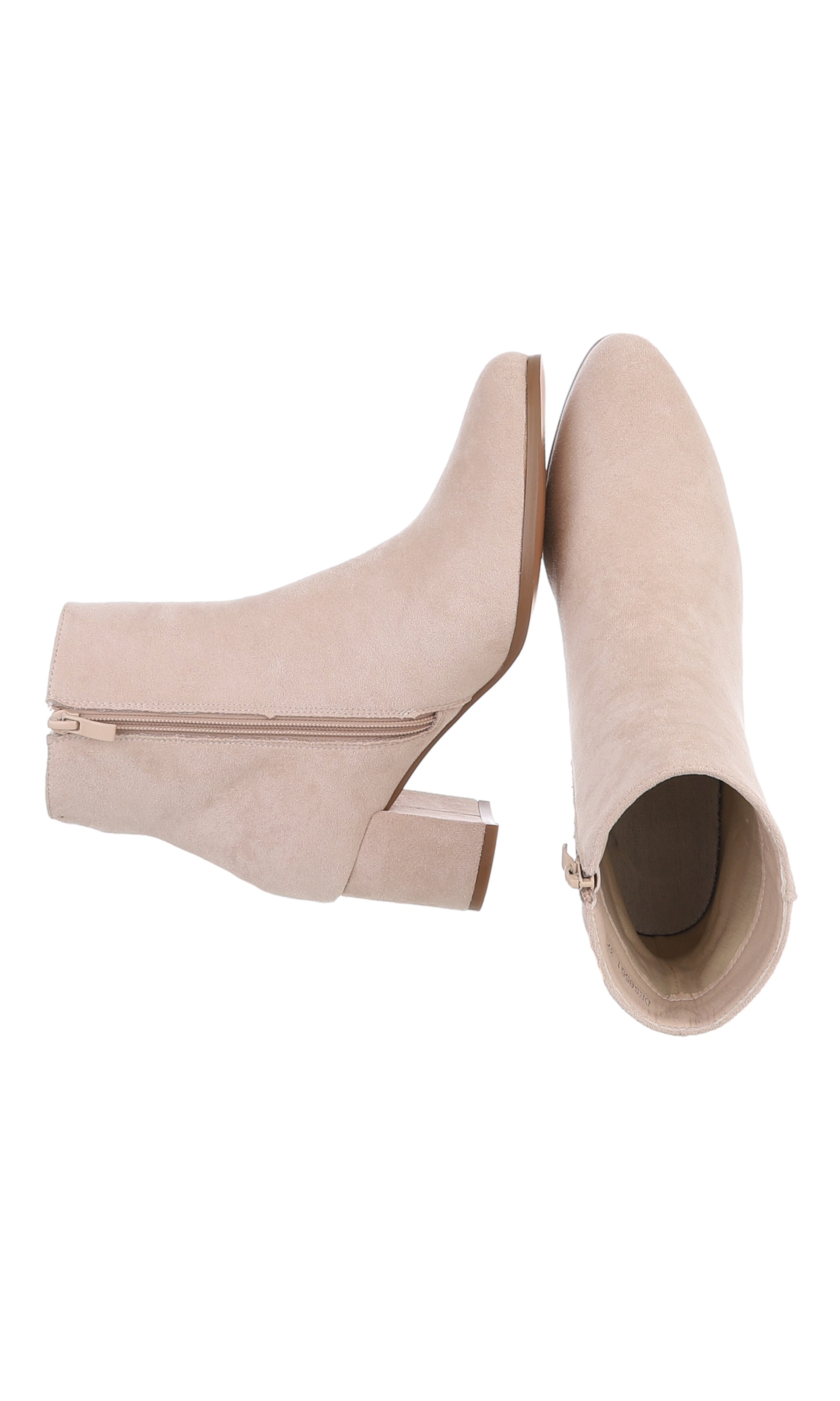 Ital-Design Stiefelette in Beige