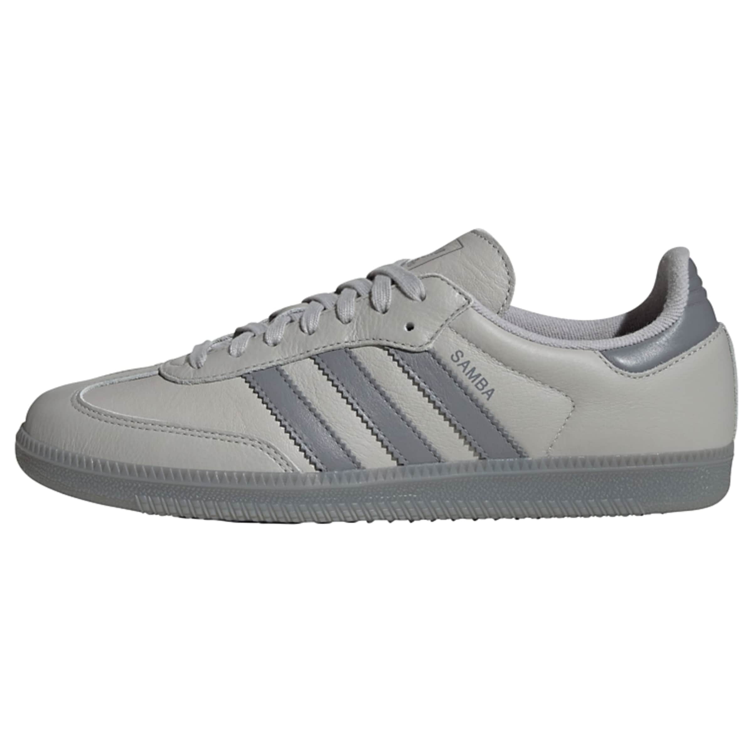 Baskets basses 'Samba' ADIDAS ORIGINALS en gris : devant