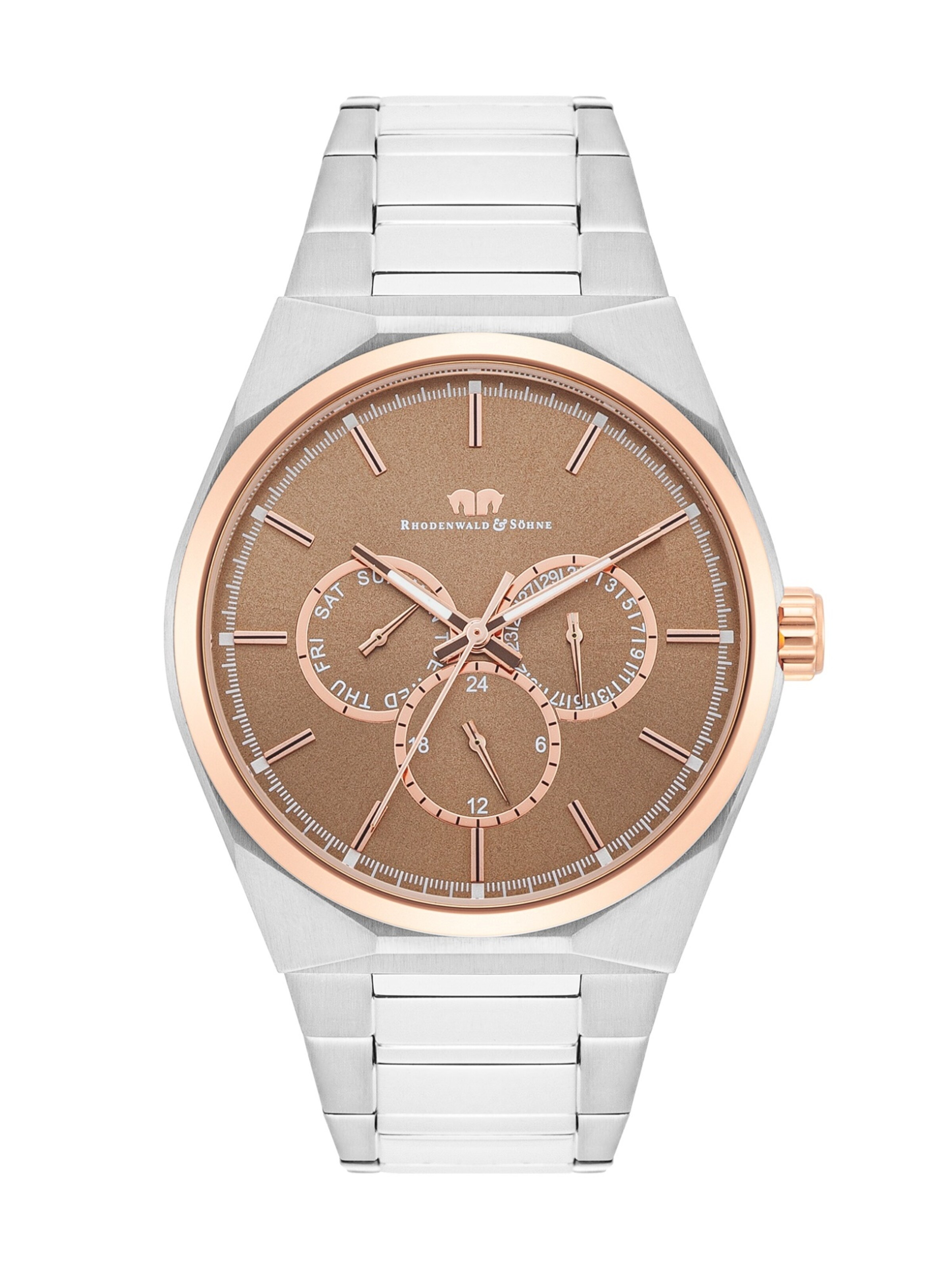 Montre à affichage analogique Rhodenwald & Söhne en or : devant