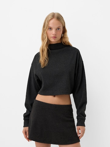 Jupe Bershka en gris : devant