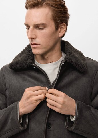 MANGO MAN Between-Season Jacket 'Pew' in Brown