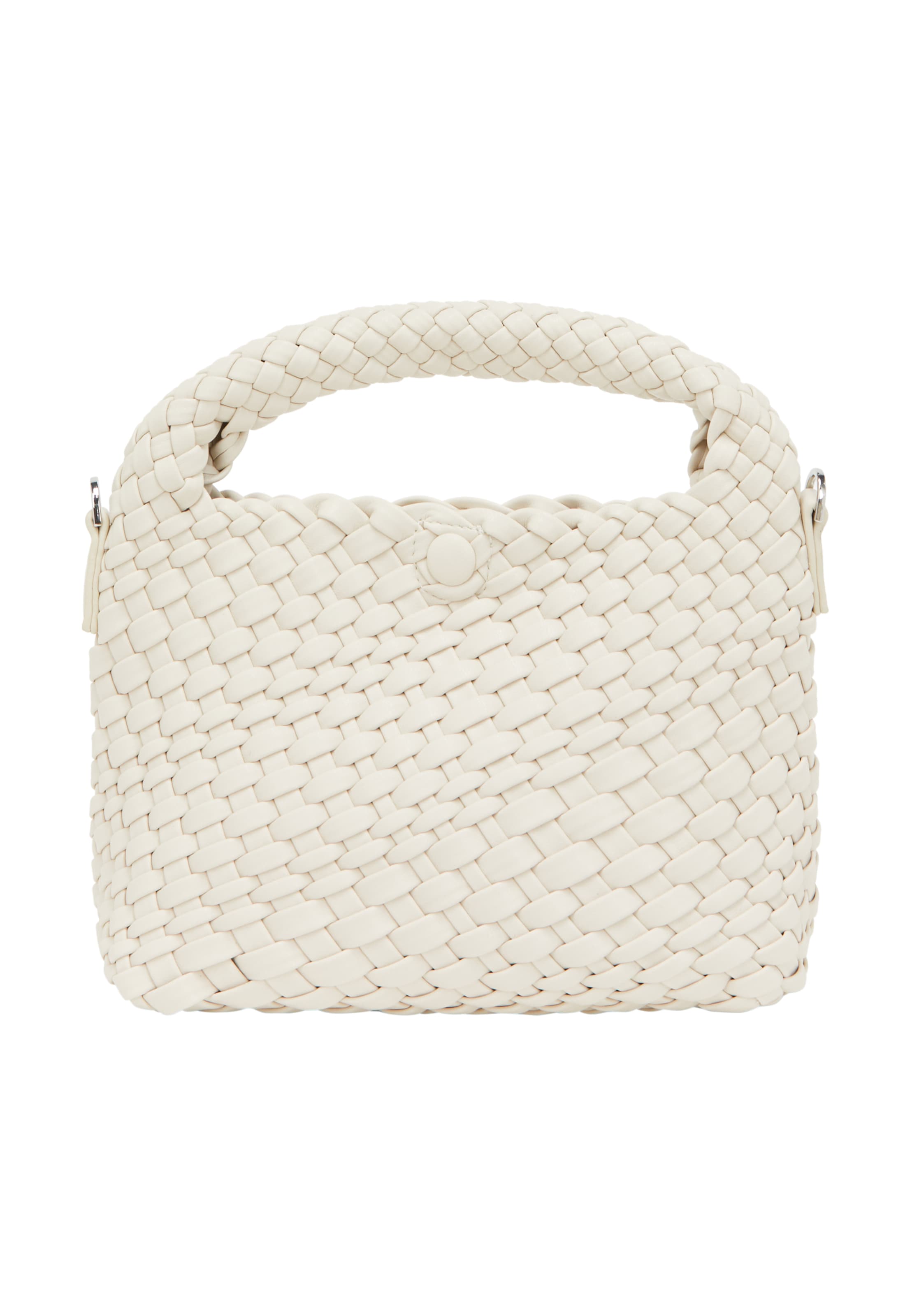 balts NAEMI Rokassomiņa: no priekšpuses