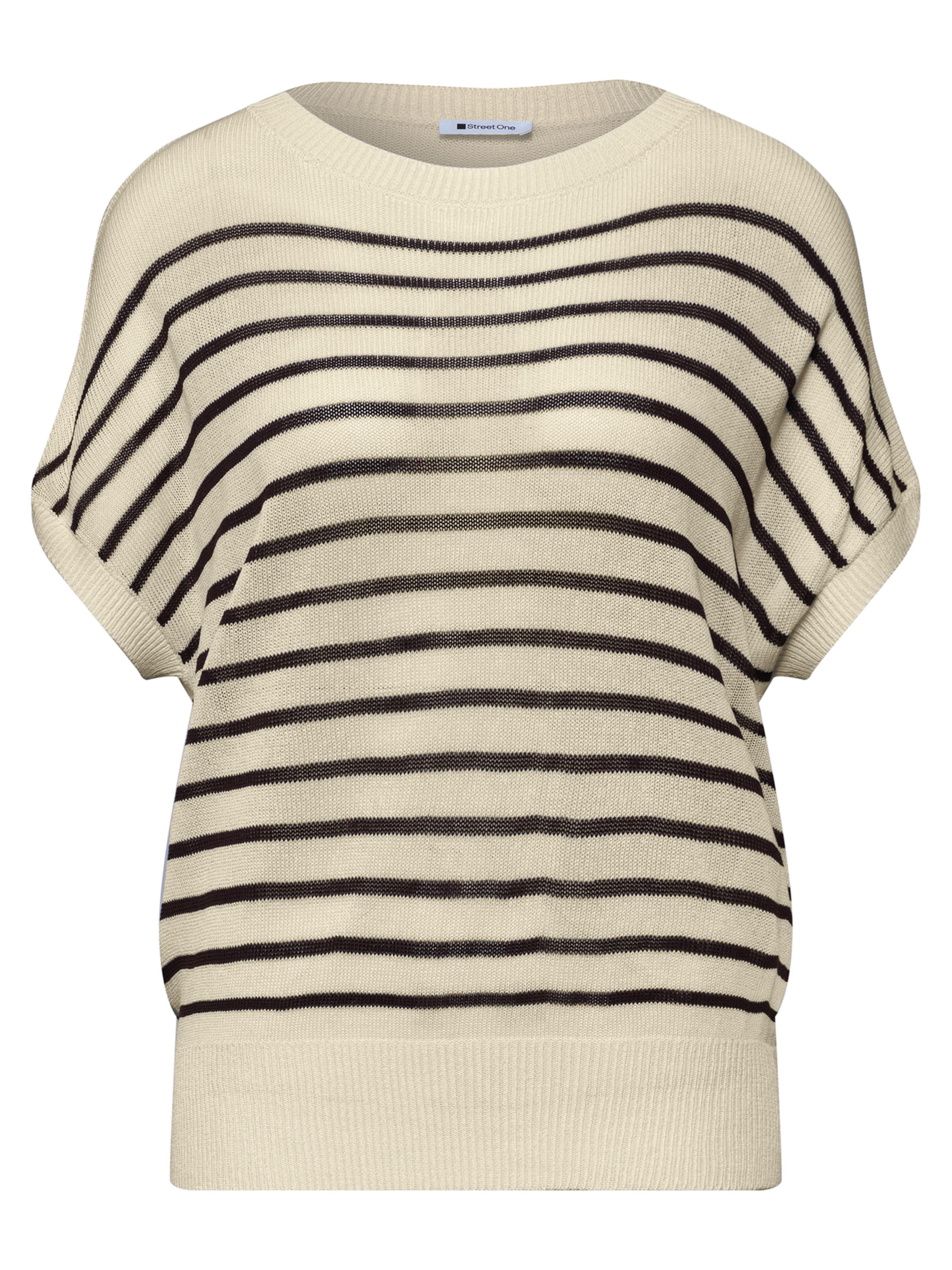 STREET ONE Sweater in Beige: front